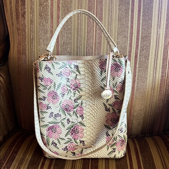 Brahmin Handbags - Brahmin Amelia Ivory  Labyrinth